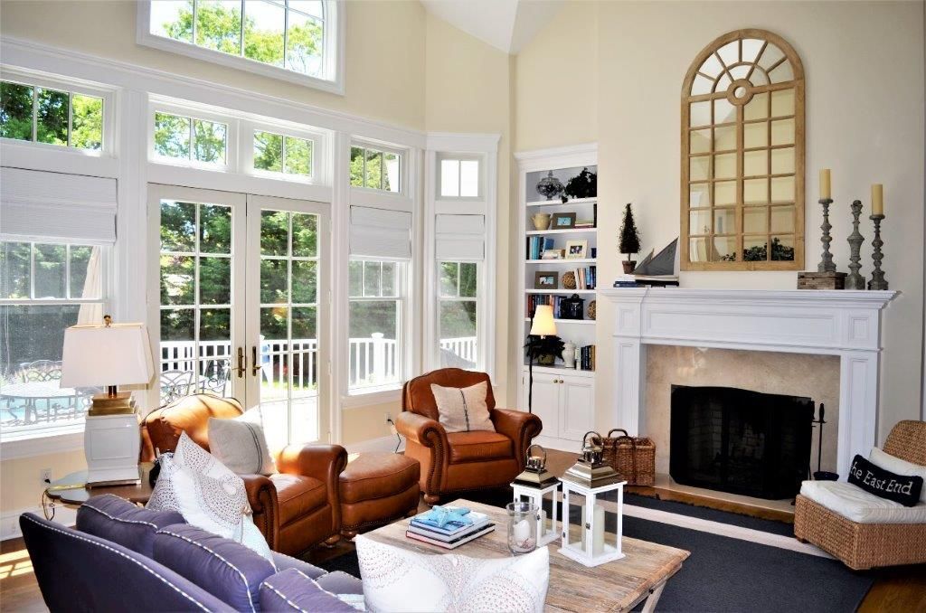  Living Area with Cathedral Ceiling