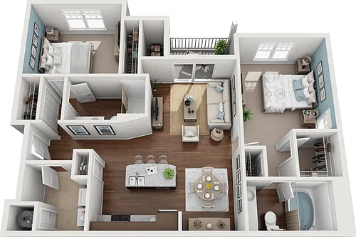 Floor plan B1