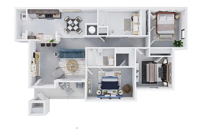 Floor plan 3 Bedroom