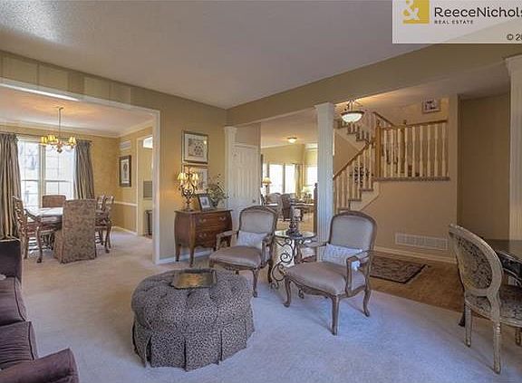 Formal Living Room open to Dining Room