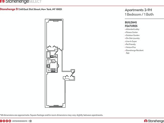 2nd image of 340 E 51st St APT 3H