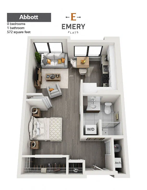 Floor plan Abbott