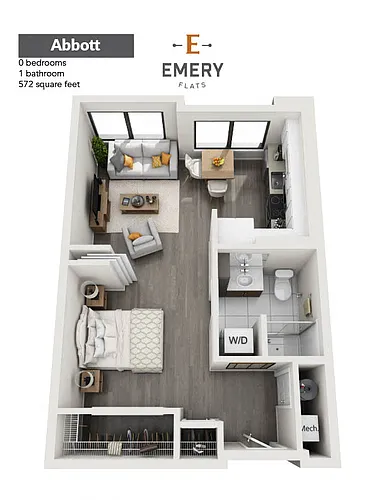 Floor plan Abbott