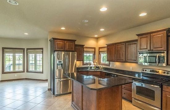 Kitchen view from the front