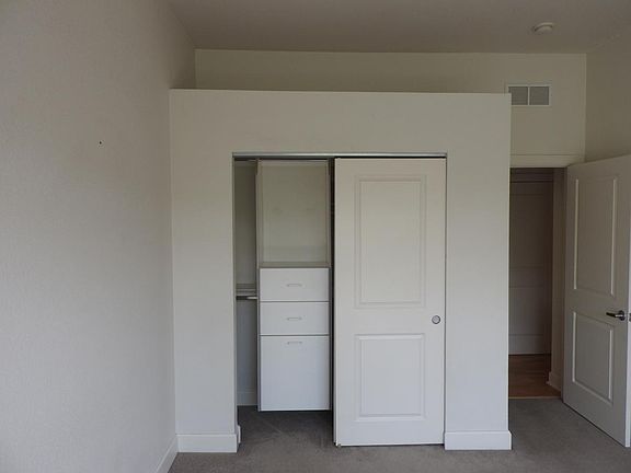 Full Closet With Shelving