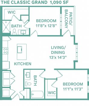 3301 Classic Grand 1090 SqFt