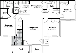 Floor plan Broadmoor Upgaded