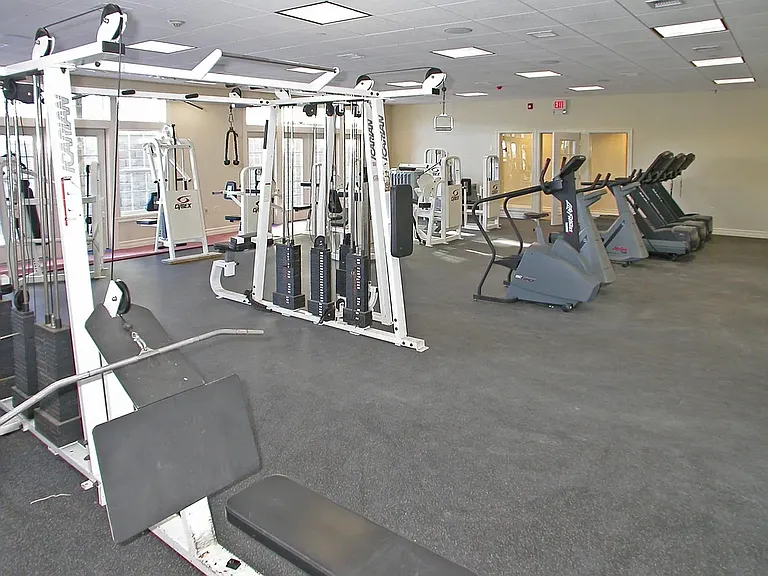 Professional Quality Gym with Cable Machines, Cardio Deck and Cybex Weight Training Circuit