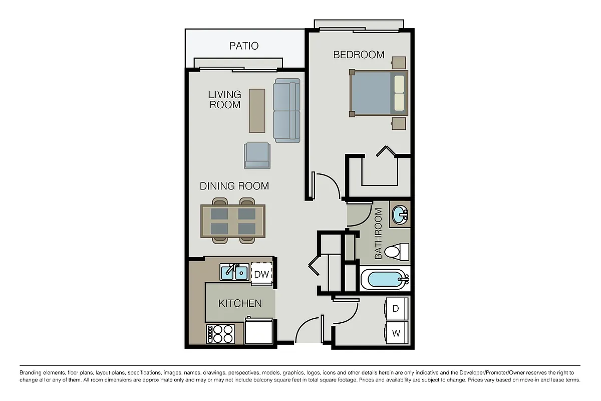 Floor plan Plan 1C