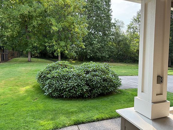 View from front door