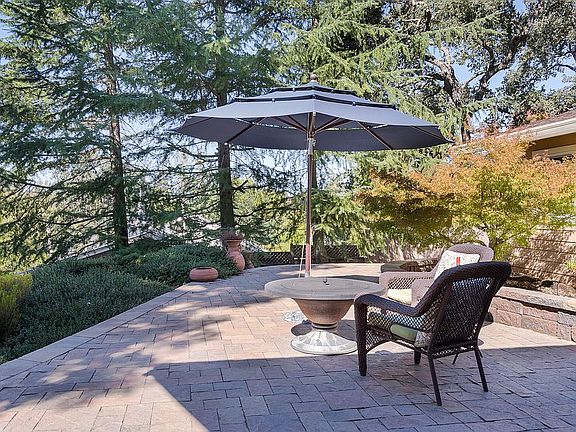 Patio seating area