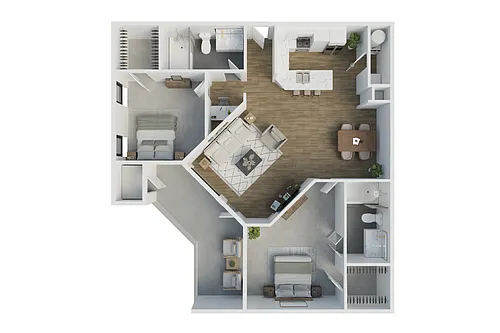 Floor plan B3