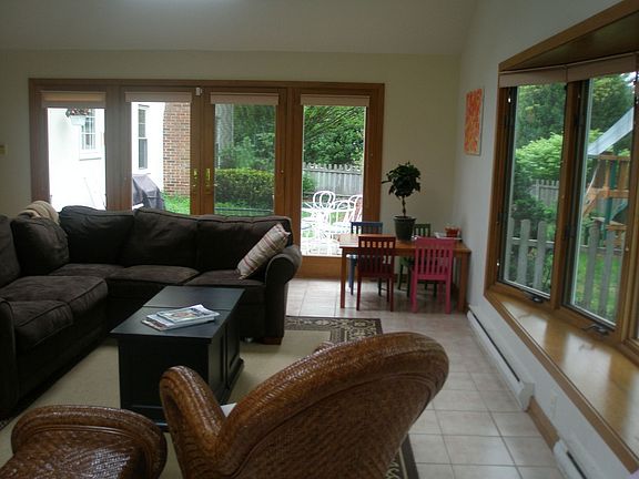 Gorgeous 4-season sunroom addition with separate heat/cooling