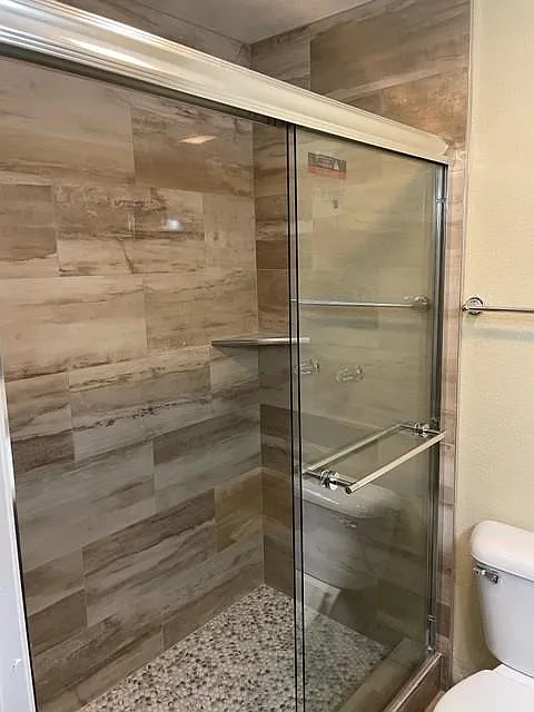 Brand new Shower in master bath