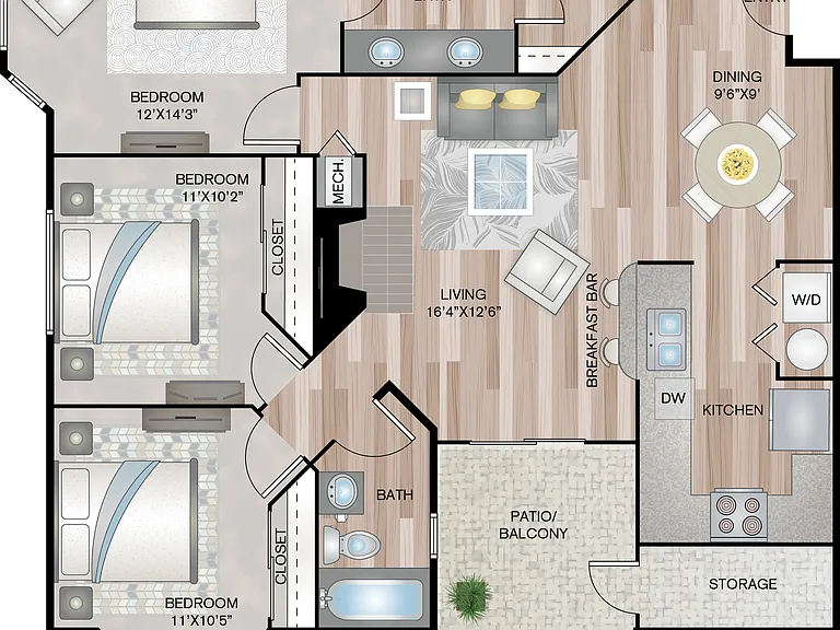 1220 Square Feet 1220 Square Feet