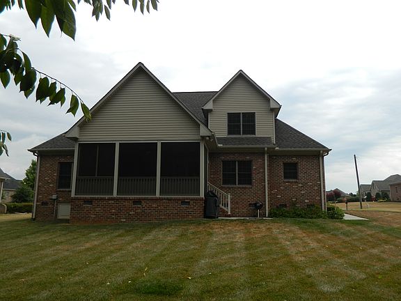 Rear View and Enclosed Porch