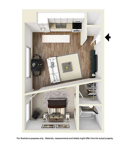 Floor plan The Alumni