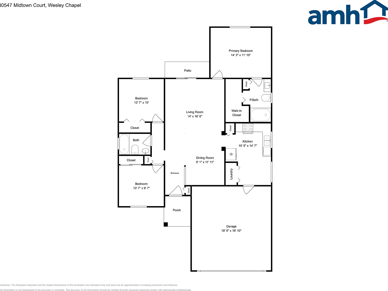 3 bed, 2.0 bath, 1277 sqft, $2,020 — Photo 2