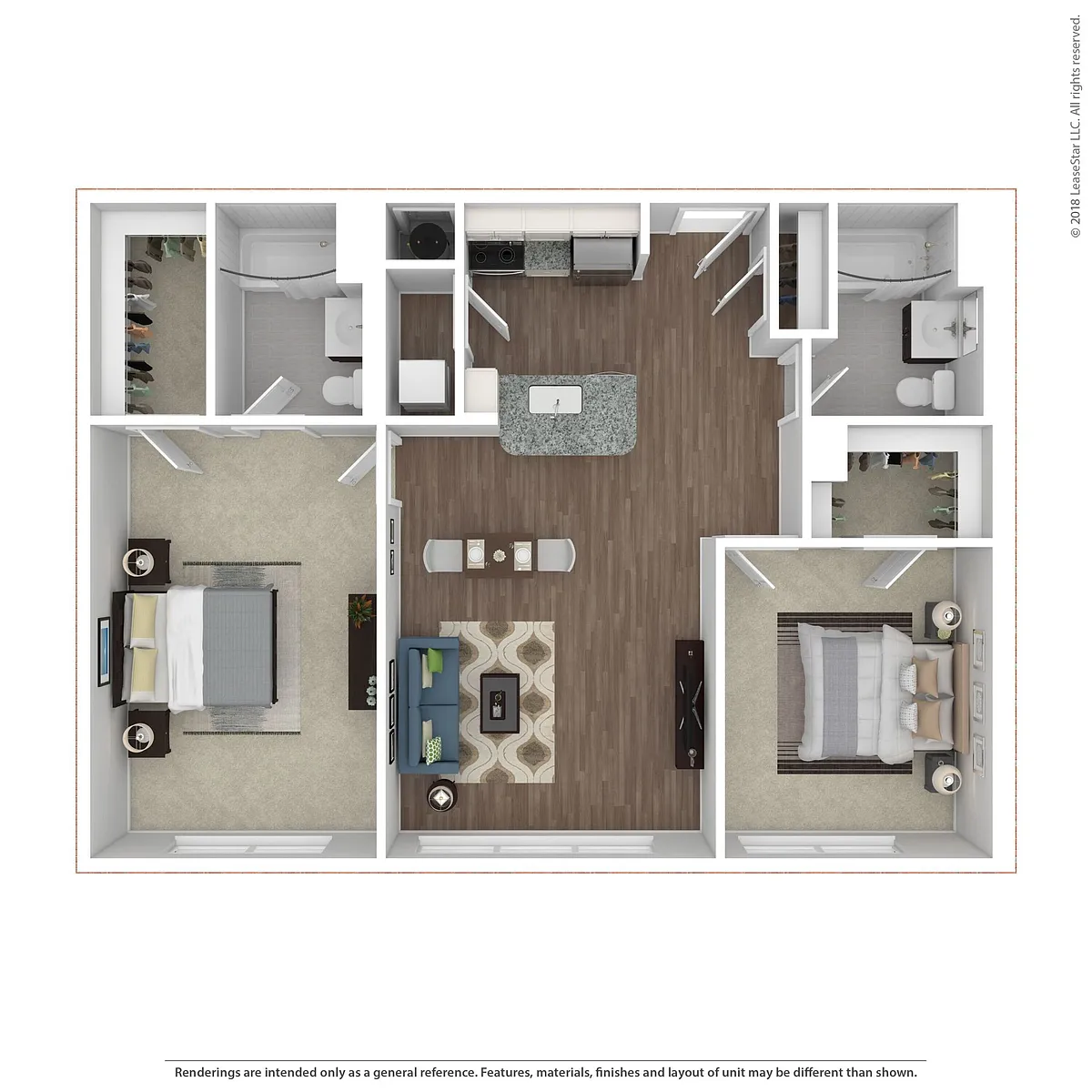 Floor plan 2A/L