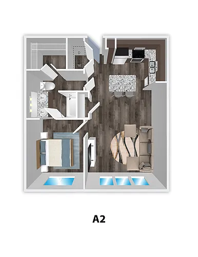 Floor plan A2