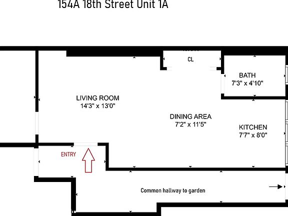 2nd image of 154 18th St #A