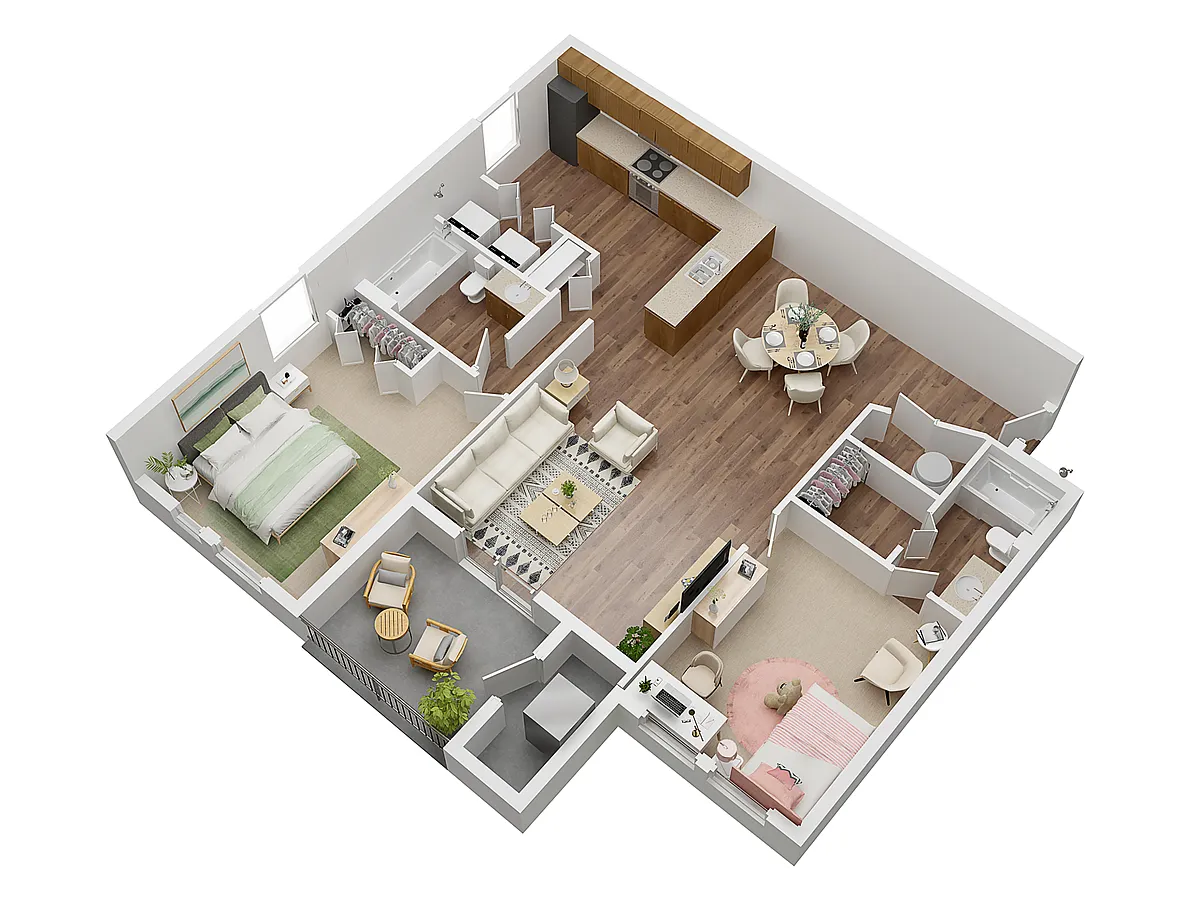 Floor plan Wrigley
