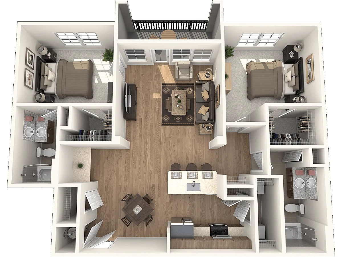 Floor plan The Edisto