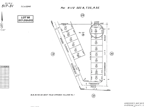 13367 Cottonwood Rd Lot 98, Whitewater, CA 92282