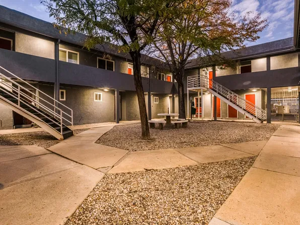 Updated Apartments w/ Mini-Split AC, Balconies, & Storage in Nob Hill, 317 Adams St SE #103, Albuquerque, NM 87108