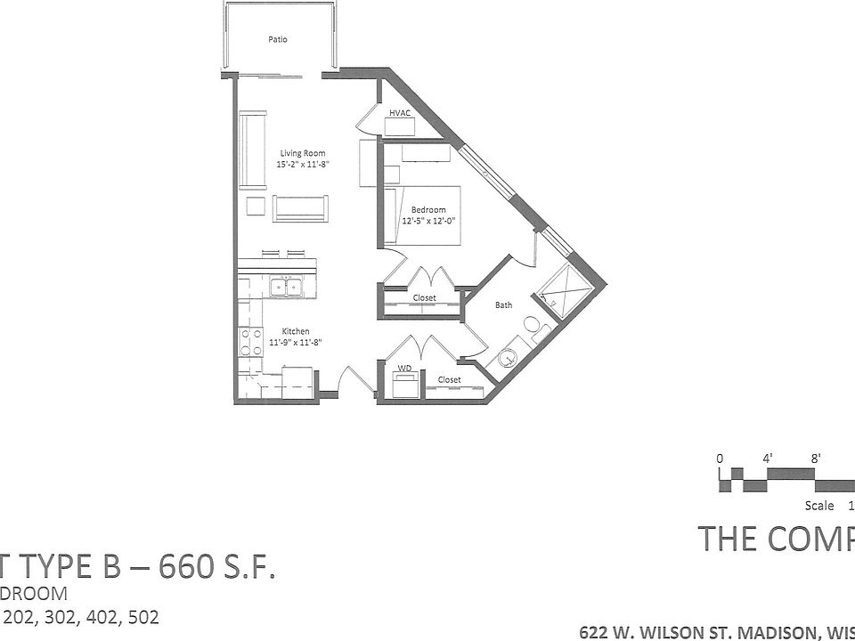 2nd image of 622 W Wilson St #202