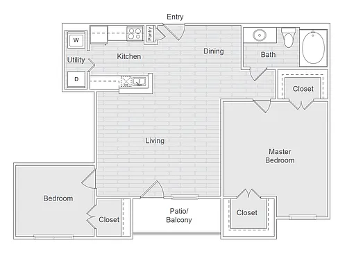 Floor plan B1A