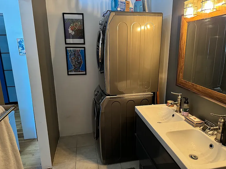 washer and dryer