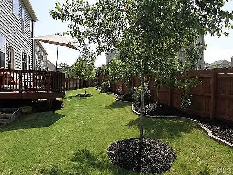 Backyard with Fence