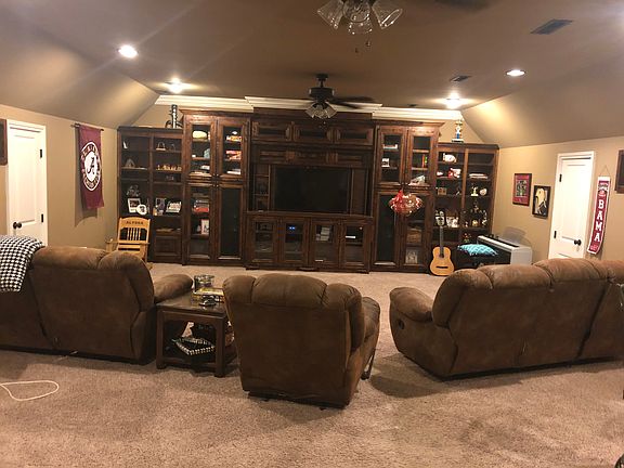 Upstairs built in.  