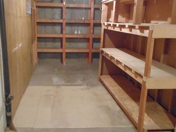 Basement Storage Space
