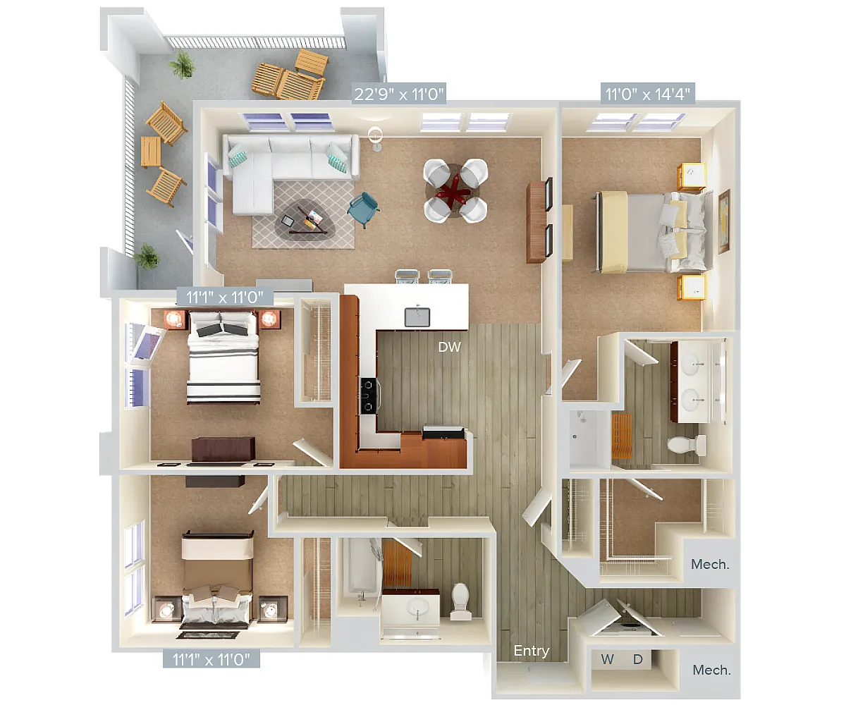 Floor plan C2-2-1394