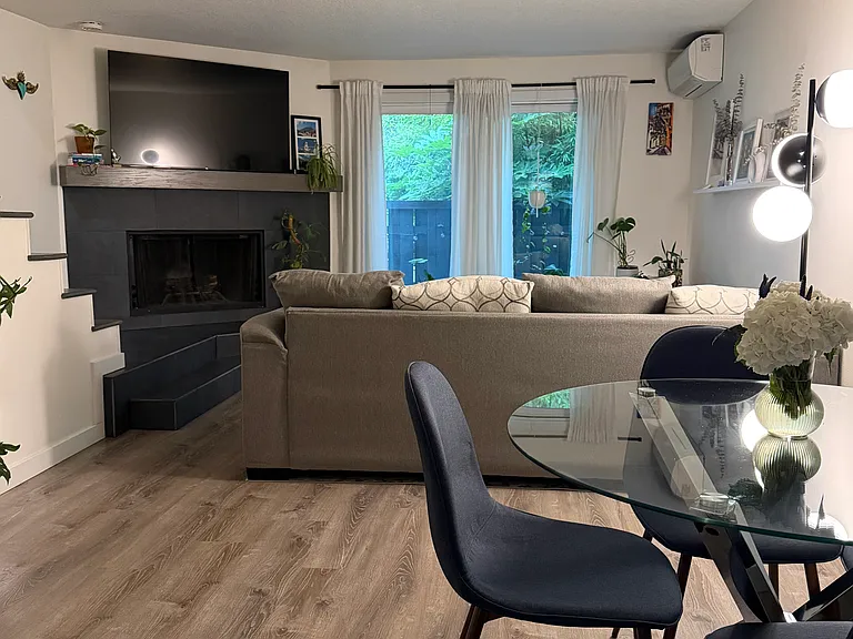 dinner and living room
