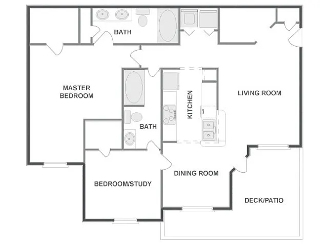 Floor plan C4D - Classic