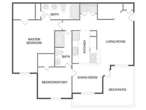 Floor plan C4D - Classic