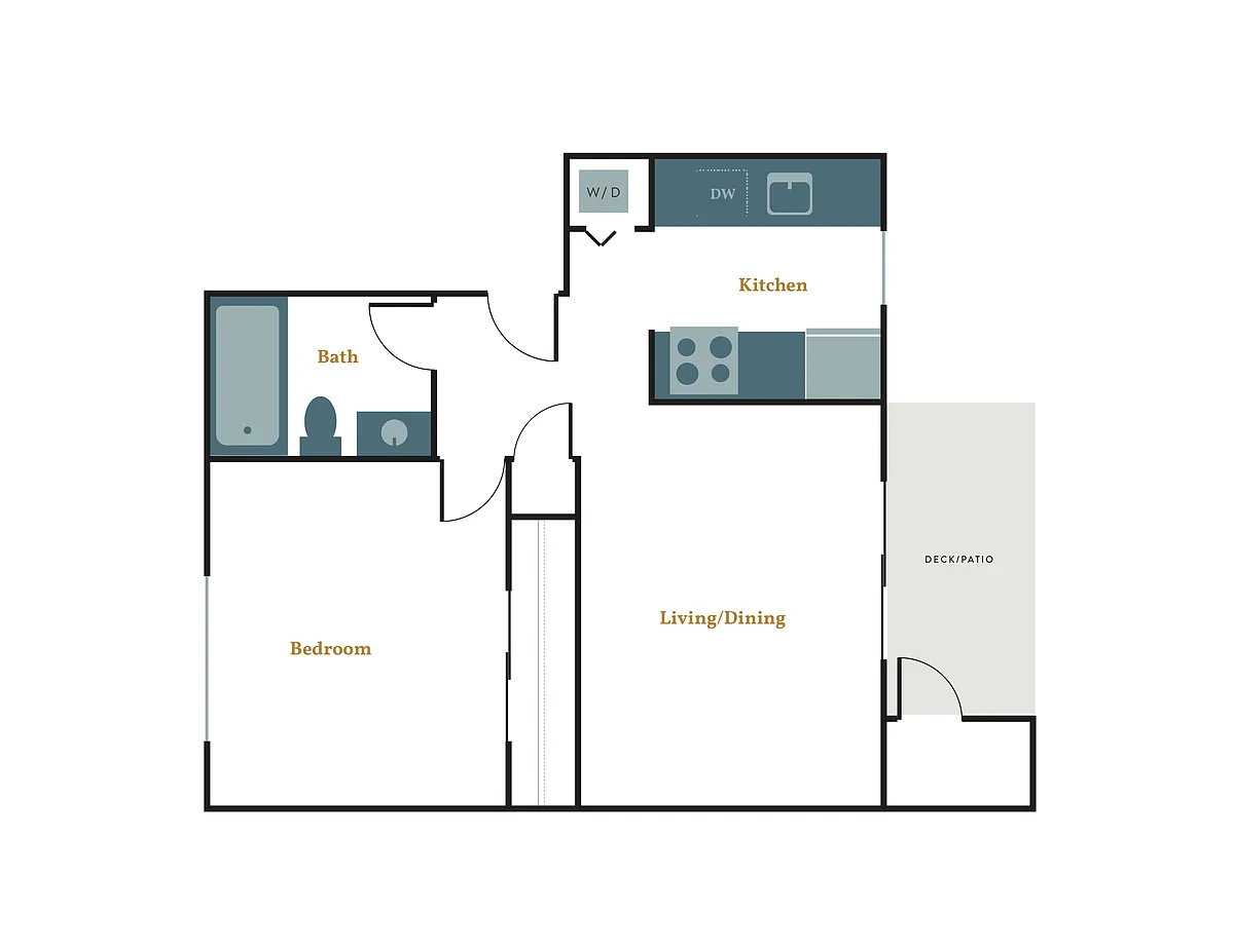Floor plan Passport (South)