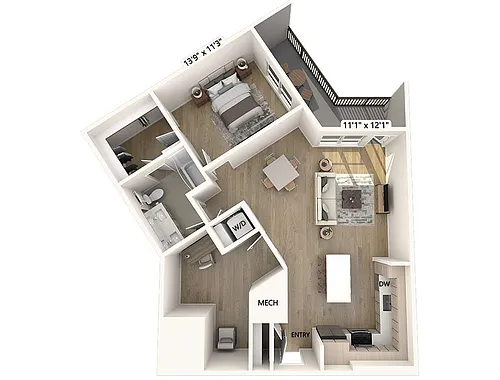Floor plan A6 - Design Collection II