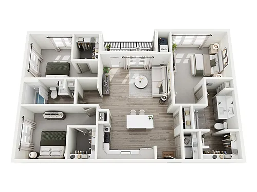 Floor plan Oak