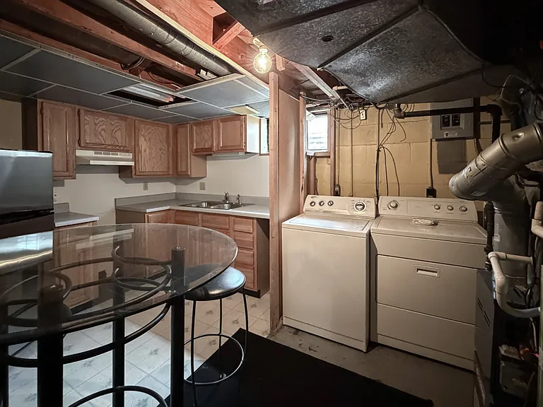 2nd Kitchen & Eat In Area, Laundry on Lower Level