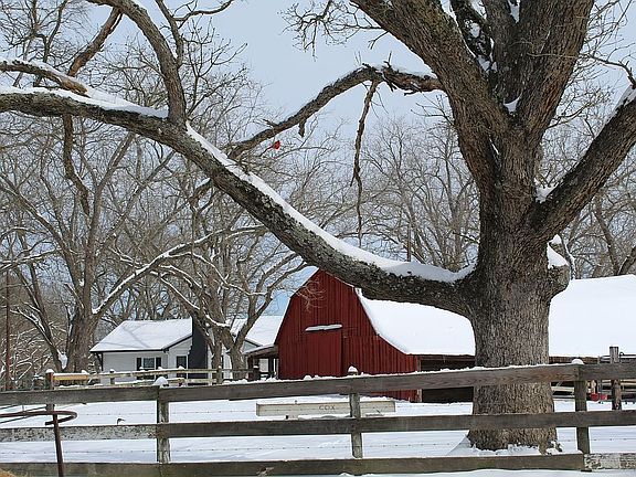 Barn and Front of House