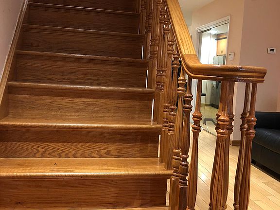 Stairs to the second floor