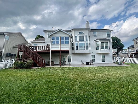 Full walkout to fenced yard