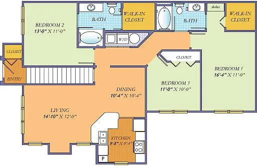Floor plan Winterhurst