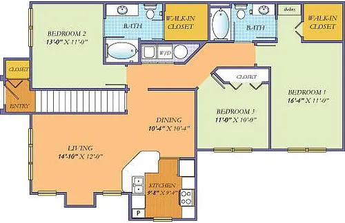 Floor plan Winterhurst