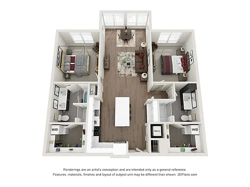 Floor plan B3S