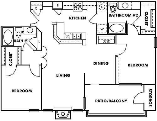 Floor plan Aspen